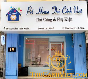 Cửa hàng Pet House Thú Cảnh Việt tại Hà Nội.